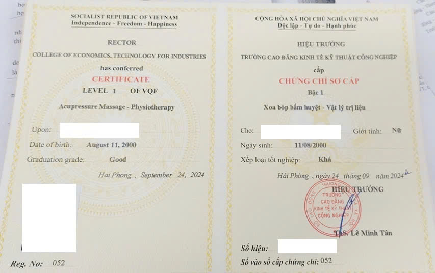 chung chi xoa bop bam huyet